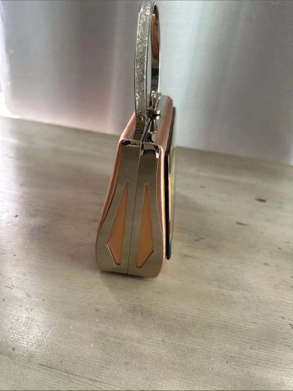 Vintage Debbie Brooks St. Louis Licensee of the USOC Clutch